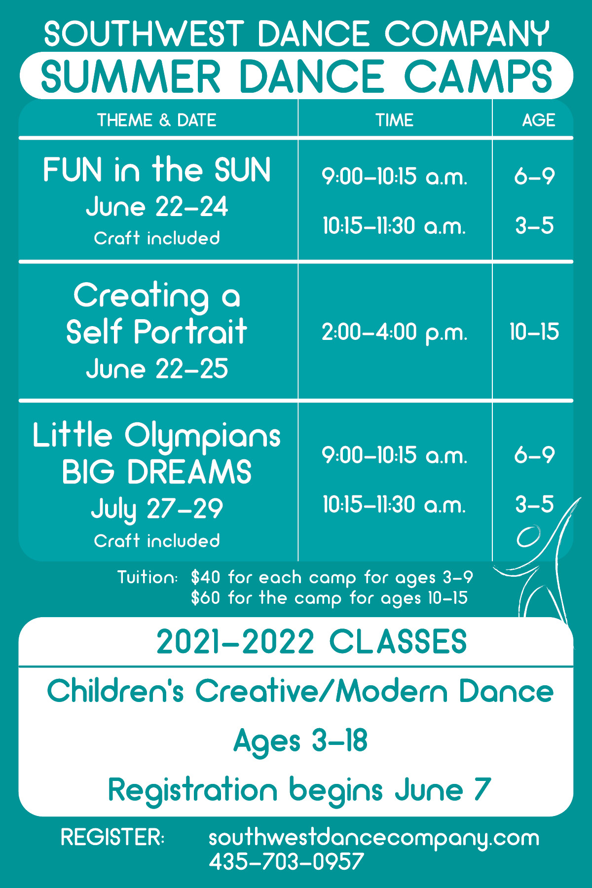 Summer Camps Southwest Dance Company